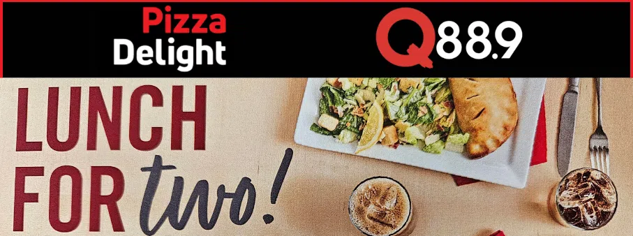 Win a Lunch For Two With Pizza Delight!
