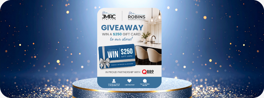 WIN with J.M Robins Construction and Robins Interiors & Designs