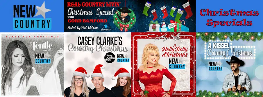 New Country Christmas Programming