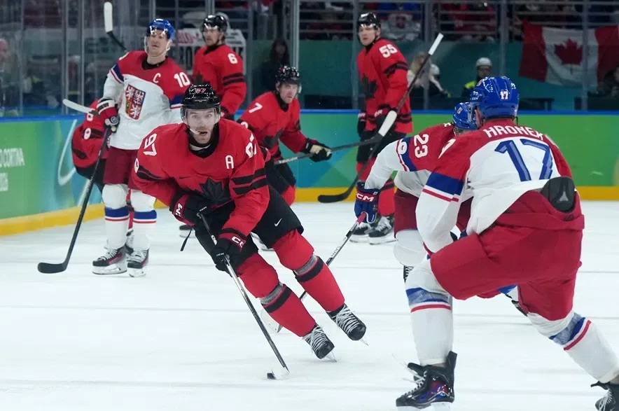 Canada beats Czechia in men's hockey to advance to semifinal at Winter Olympics