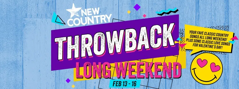 Feature: https://newcountry1035.ca/throwback-long-weekend/