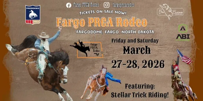 Feature: https://www.fargodome.com/events/detail/fargo-prca-rodeo