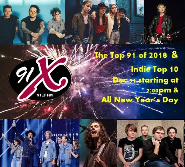 Top 91 and Indie Top 10 of 2018