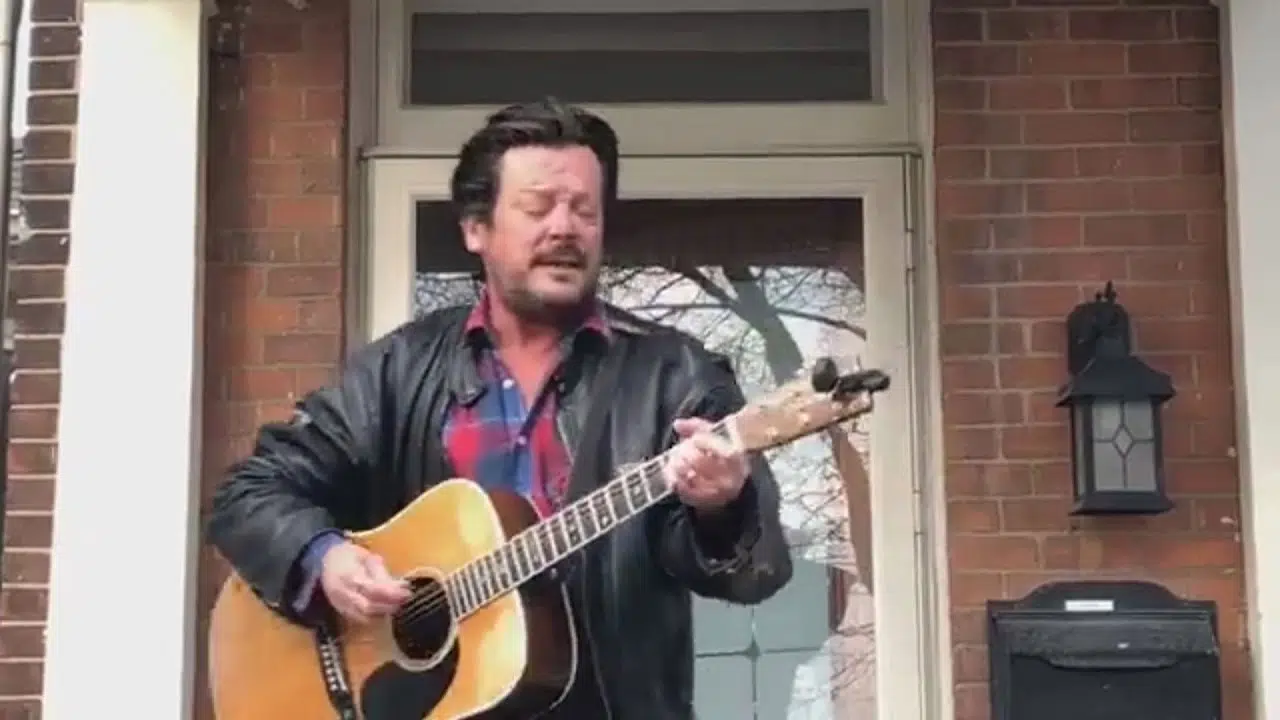 Paul Langlois' porch session tribute to Captain Jennifer Casey