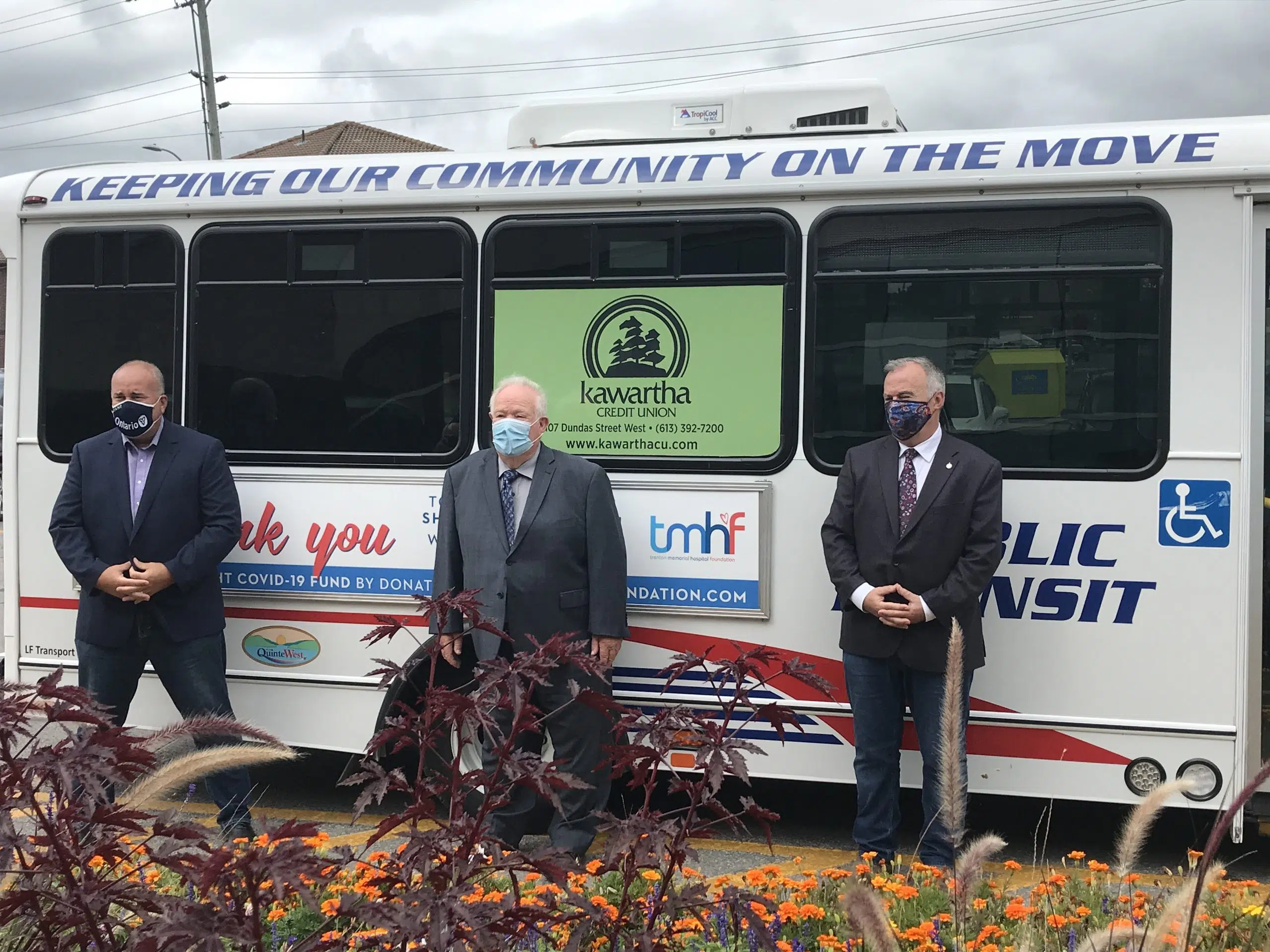 City of Quinte West receives public transit investment