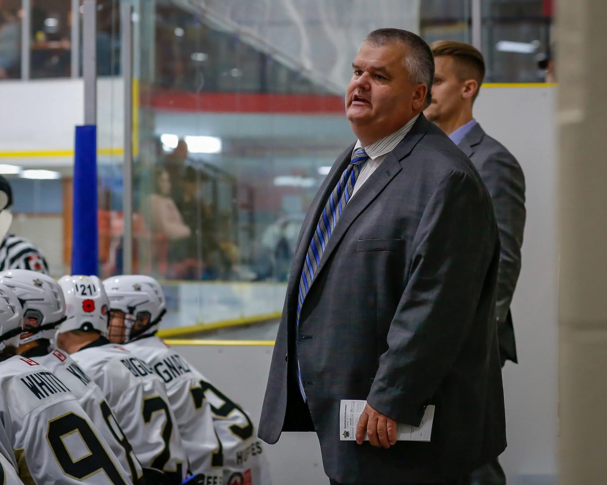 Trenton Golden Hawks head coach nominated for coach of the year