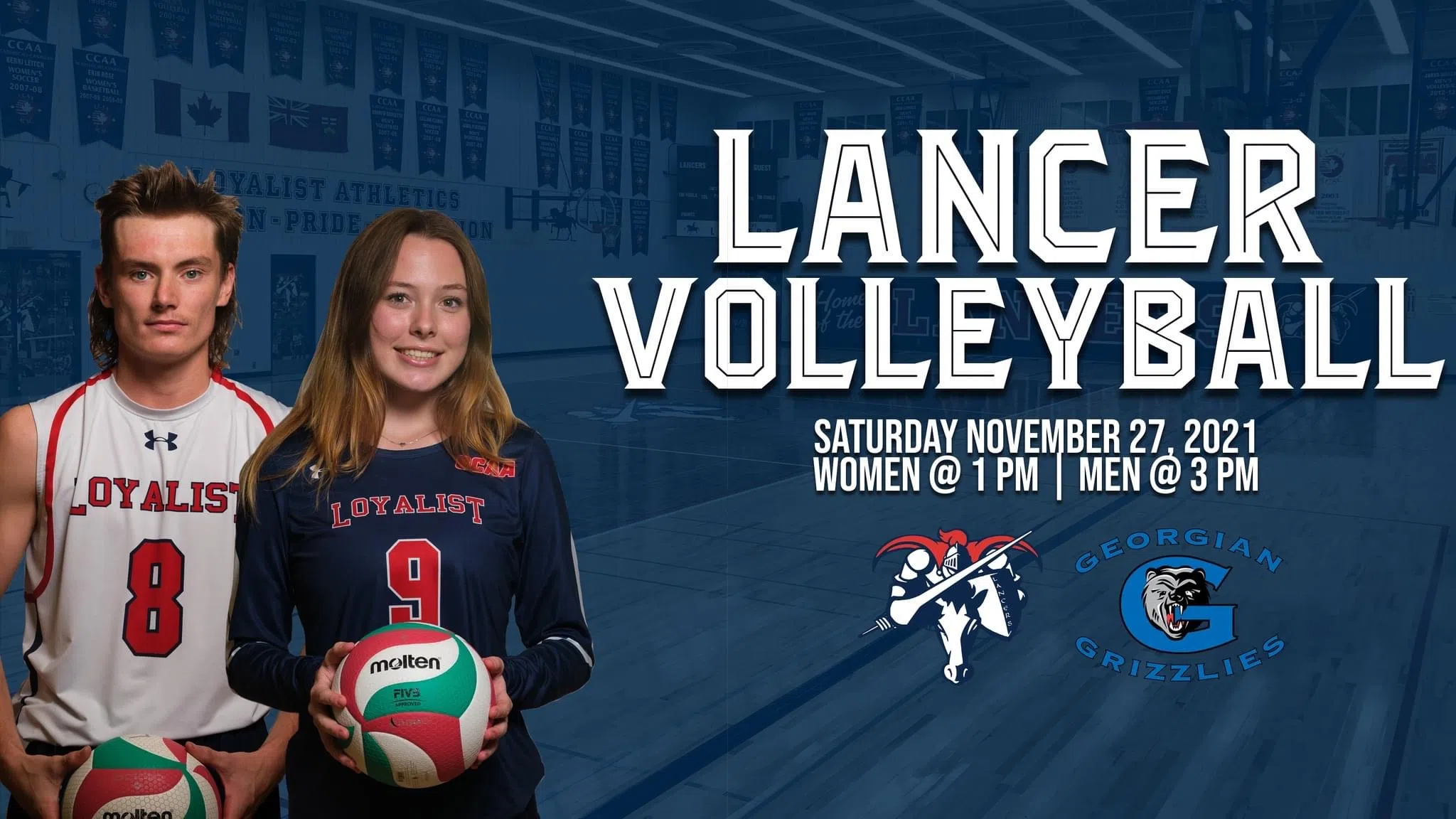 First Volleyball home games for the Lancers since 2020