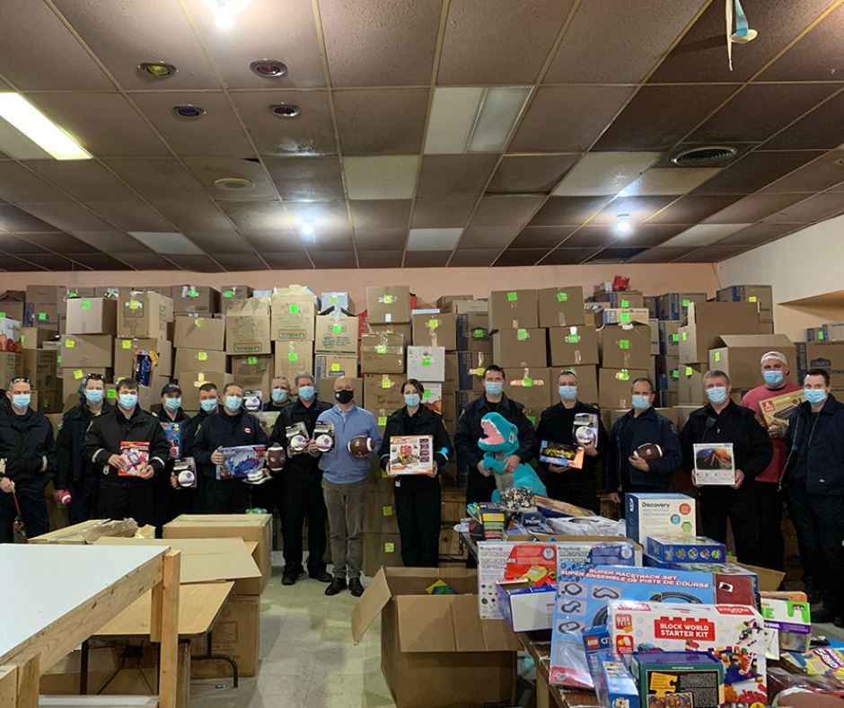 Belleville Fire and Emergency Services wishing residents a safe and happy holiday season