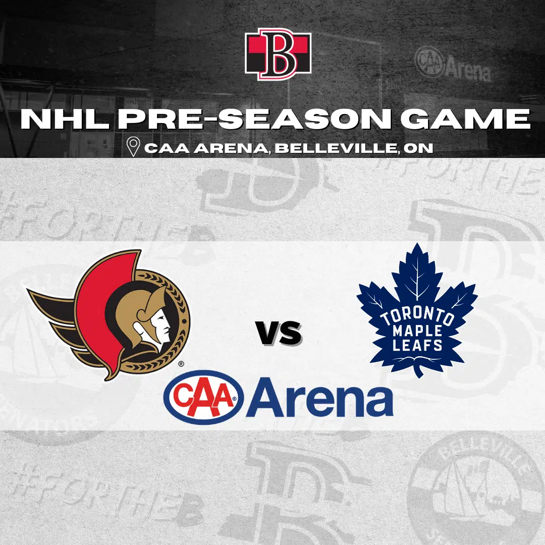 Belleville Senators getting ready to host NHL exhibition game