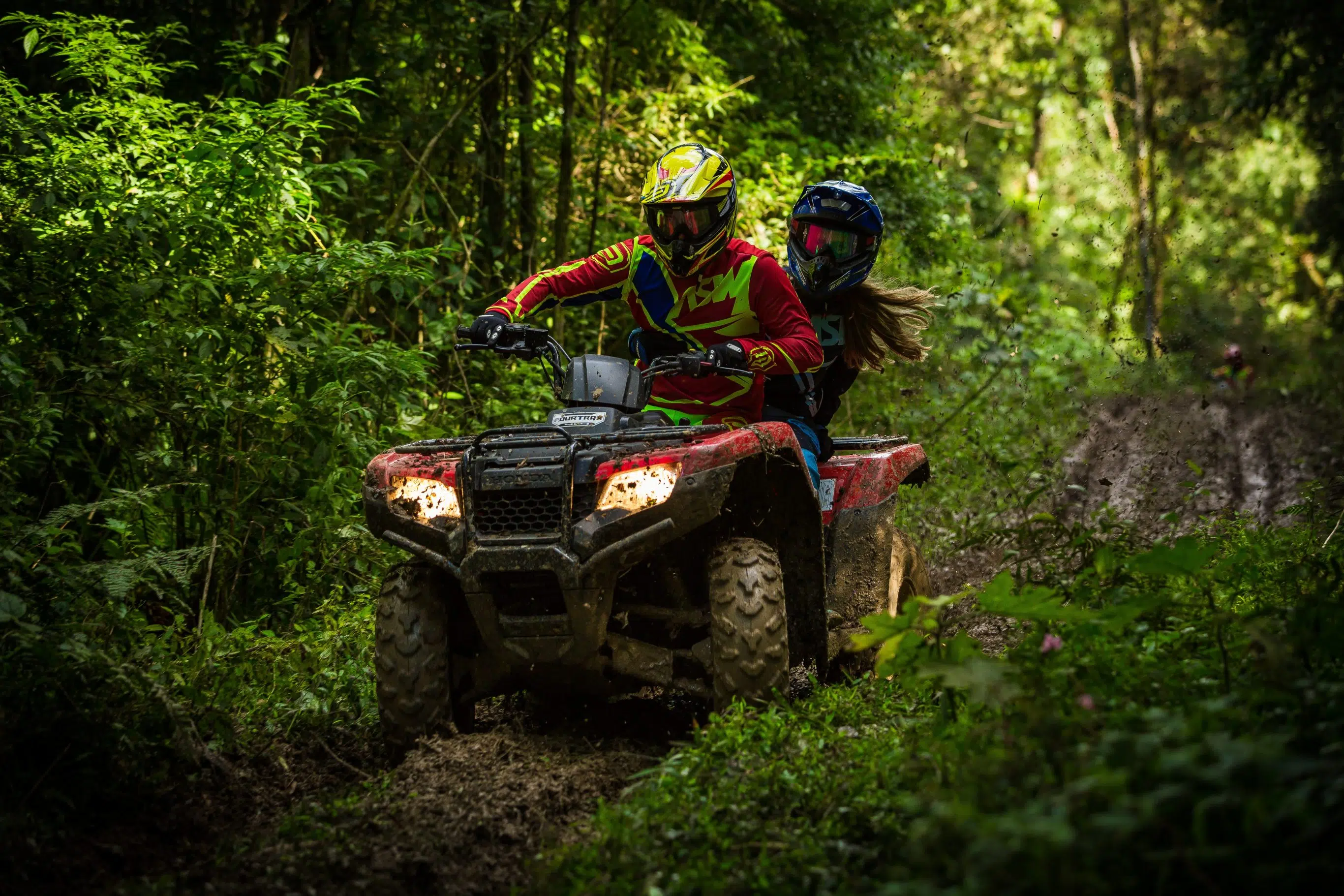 Charity poker run on Millennium Trail