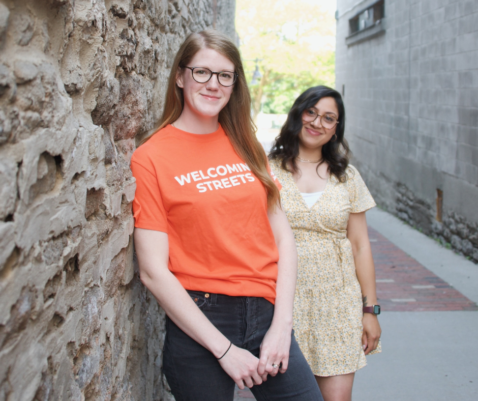 New Welcoming Streets Coordinator in downtown Belleville