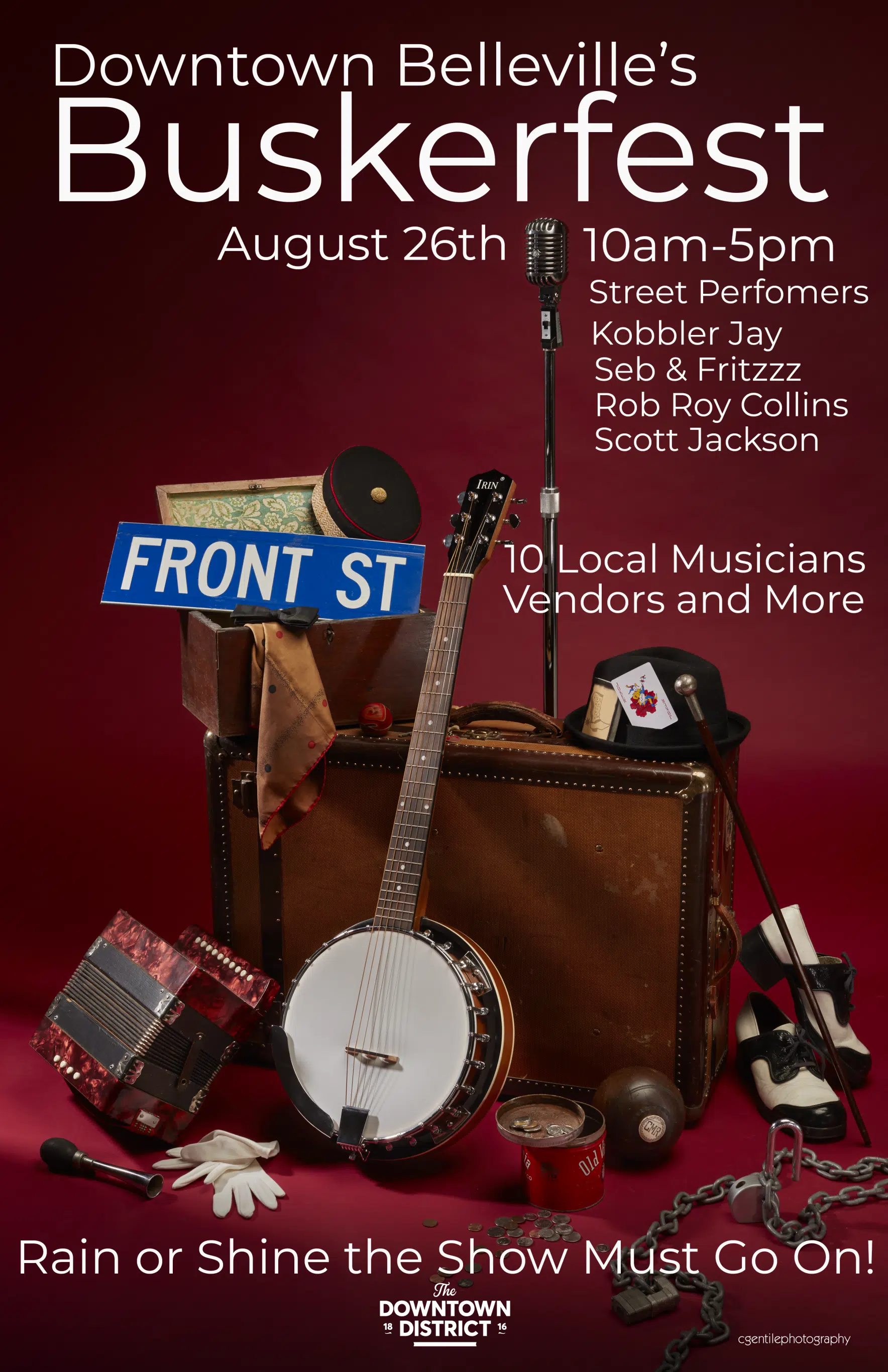 Buskerfest in downtown Belleville on Saturday