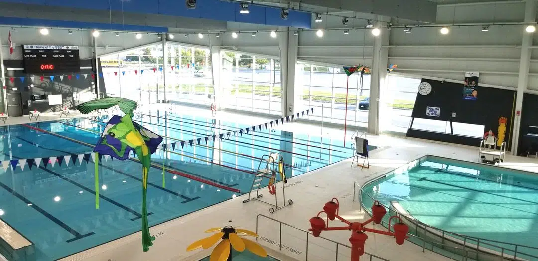 Pool at the Quinte Sports and Wellness Centre will be shut down for a few weeks