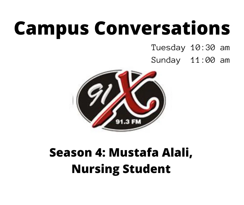 Campus Conversations - Mustafa Alali, Nursing Student