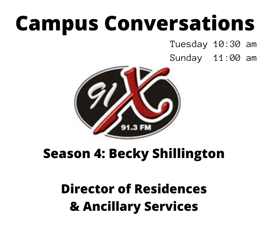 Campus Conversations - Becky Shillington, Director of Residences & Ancillary Services