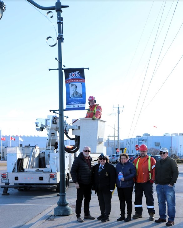 Commemorative banners celebrate RCAF 100th anniversary in Quinte West