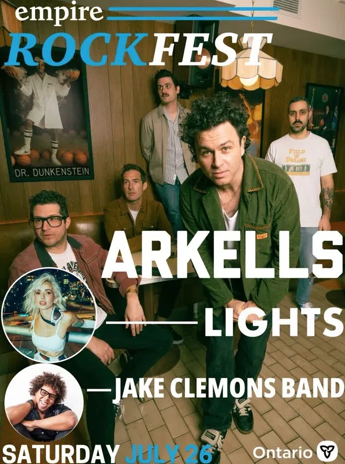 Lineup revealed today for Empire Rockfest 2025!