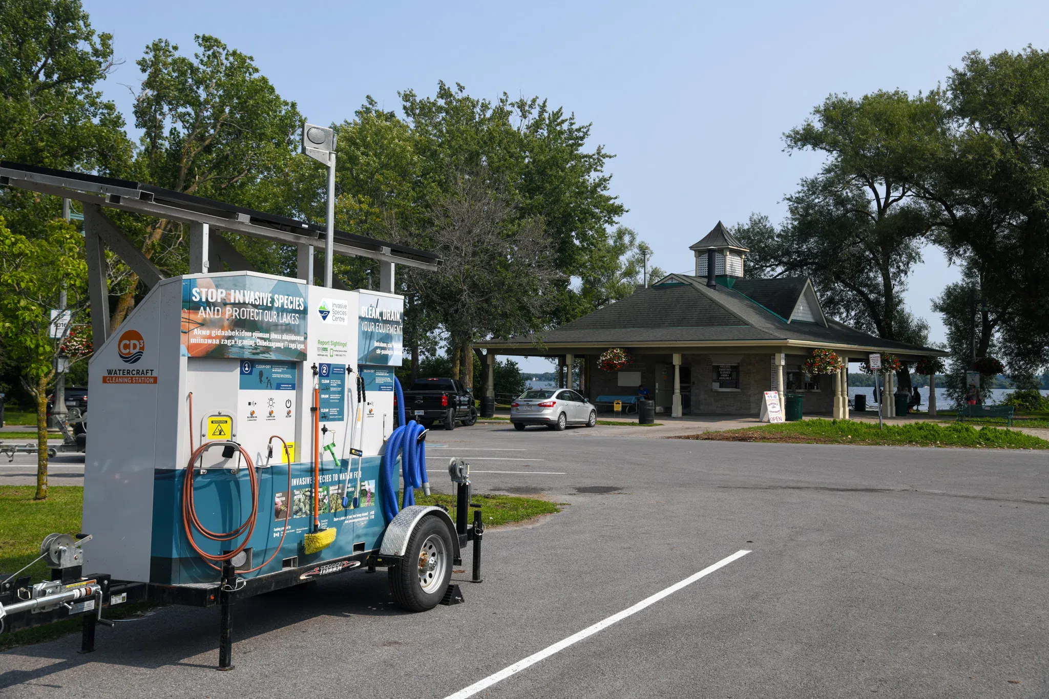 Boat cleaning stations available in Belleville