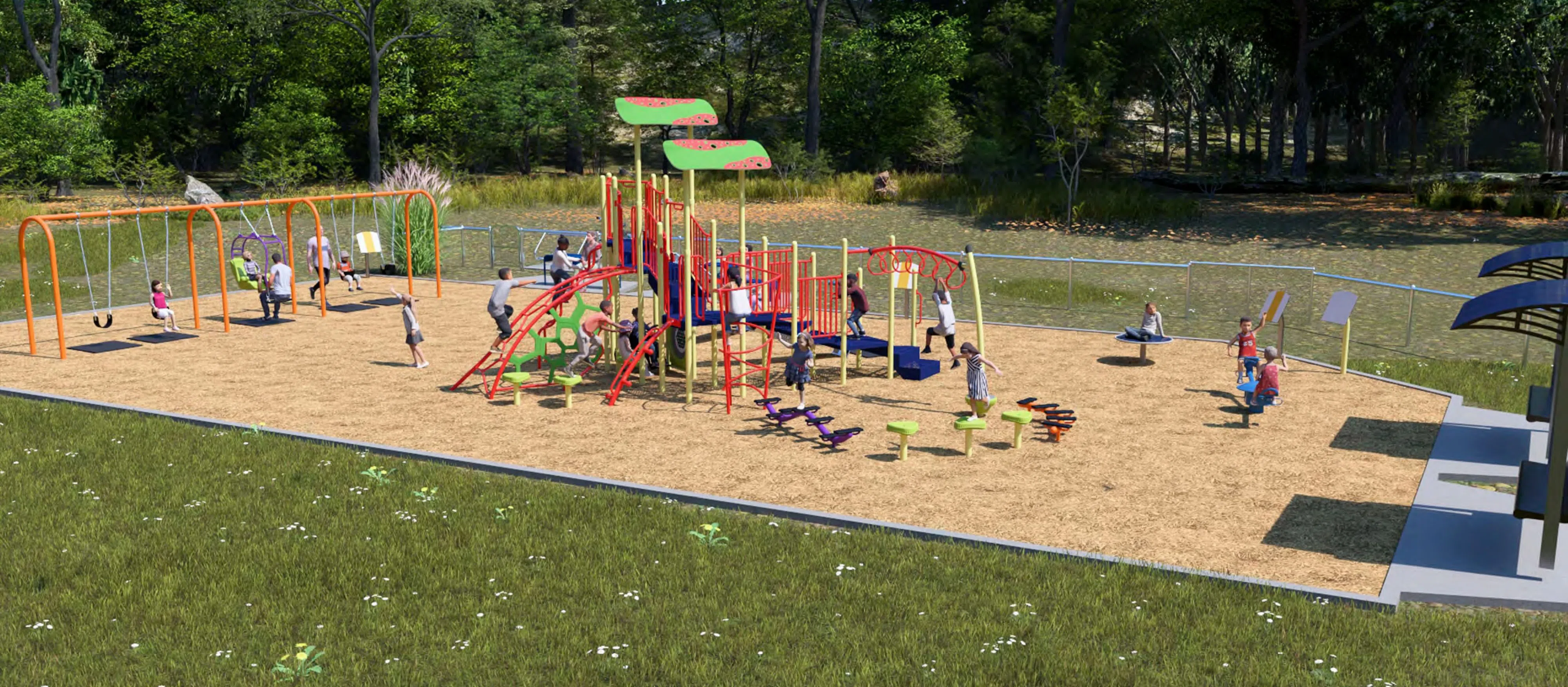 Construction starts Wednesday on the new Elgin Parkette Playground in Belleville