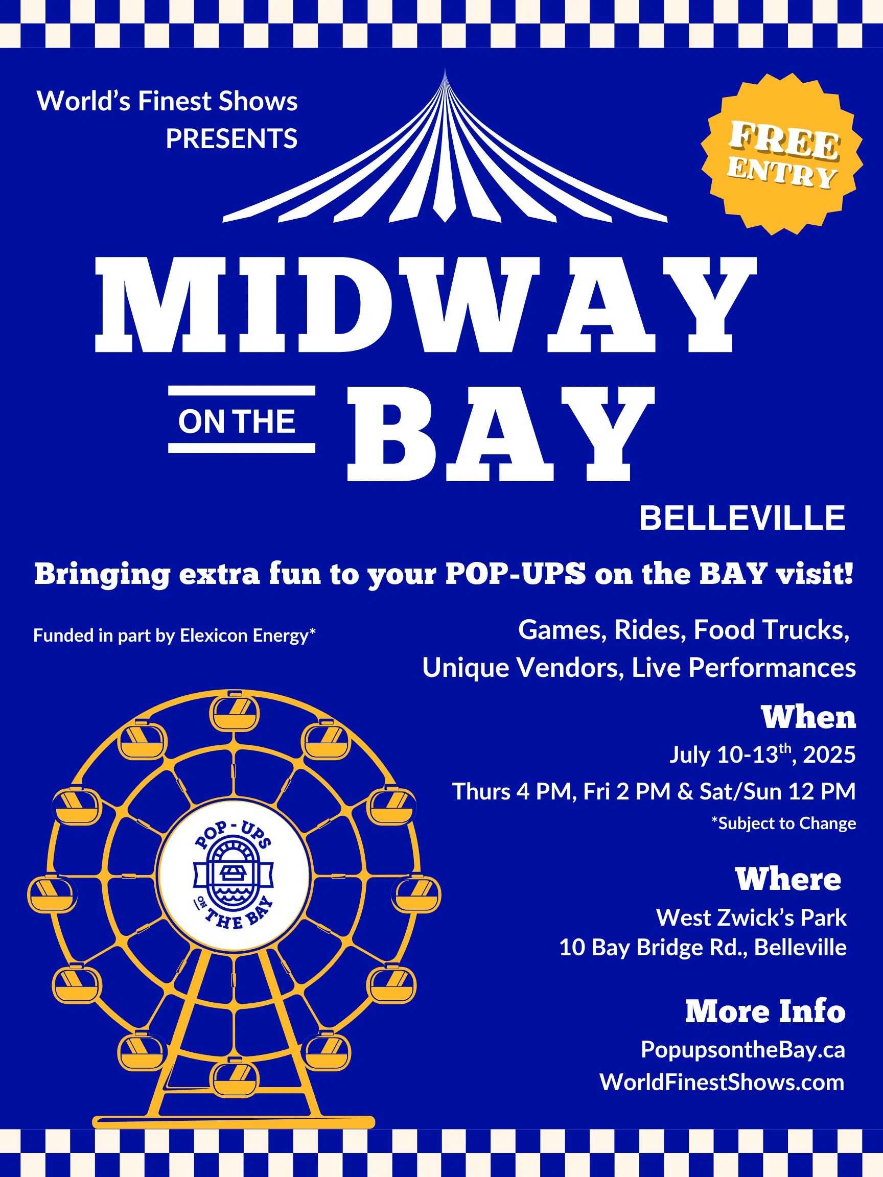 Midway on the Bay in Belleville this weekend