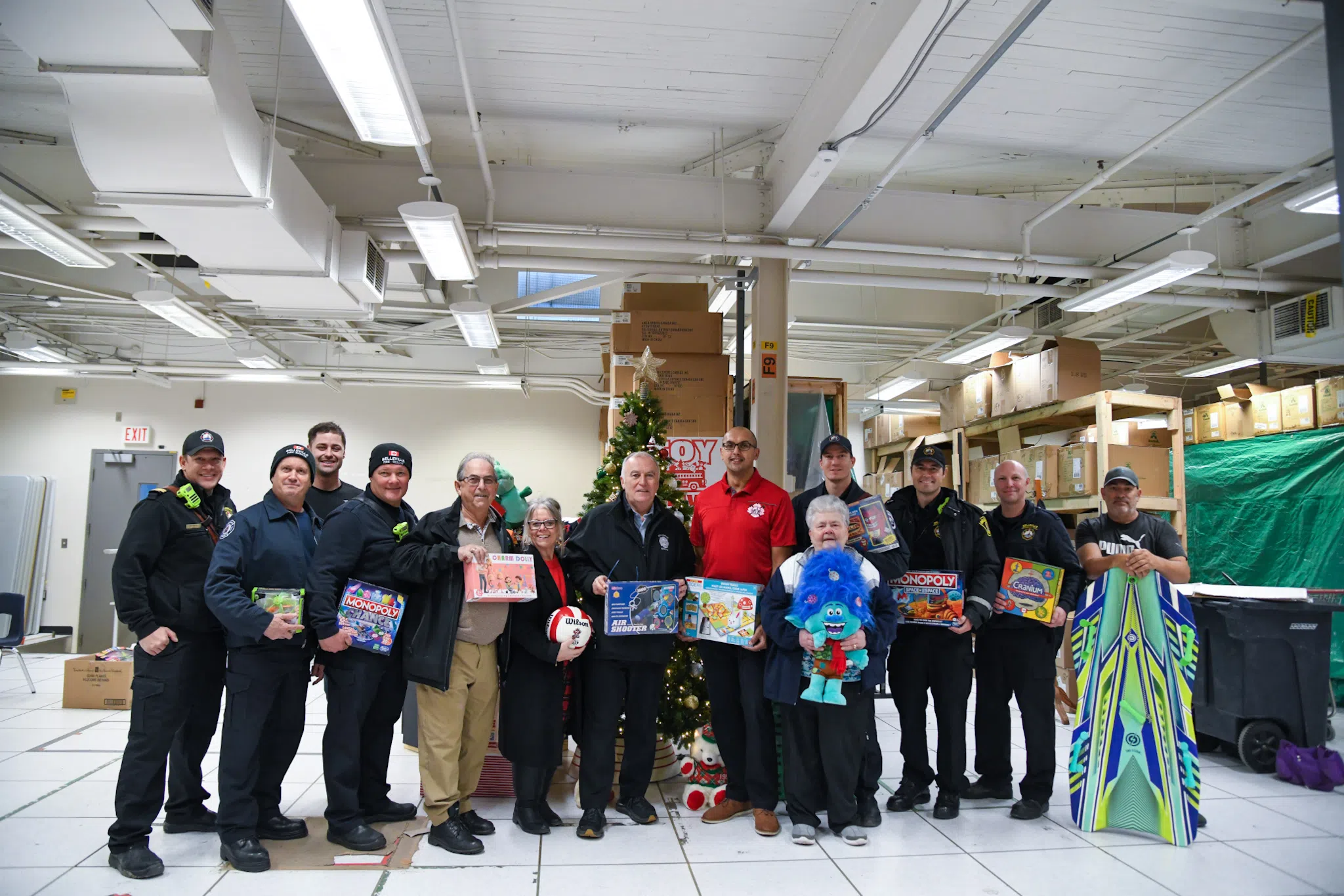 Belleville Firefighters accepting donations for toy drive