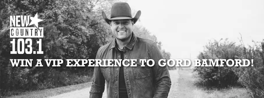 Win a VIP Experience to Gord Bamford!