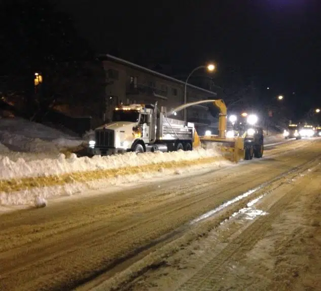 City snow removal work far from over 