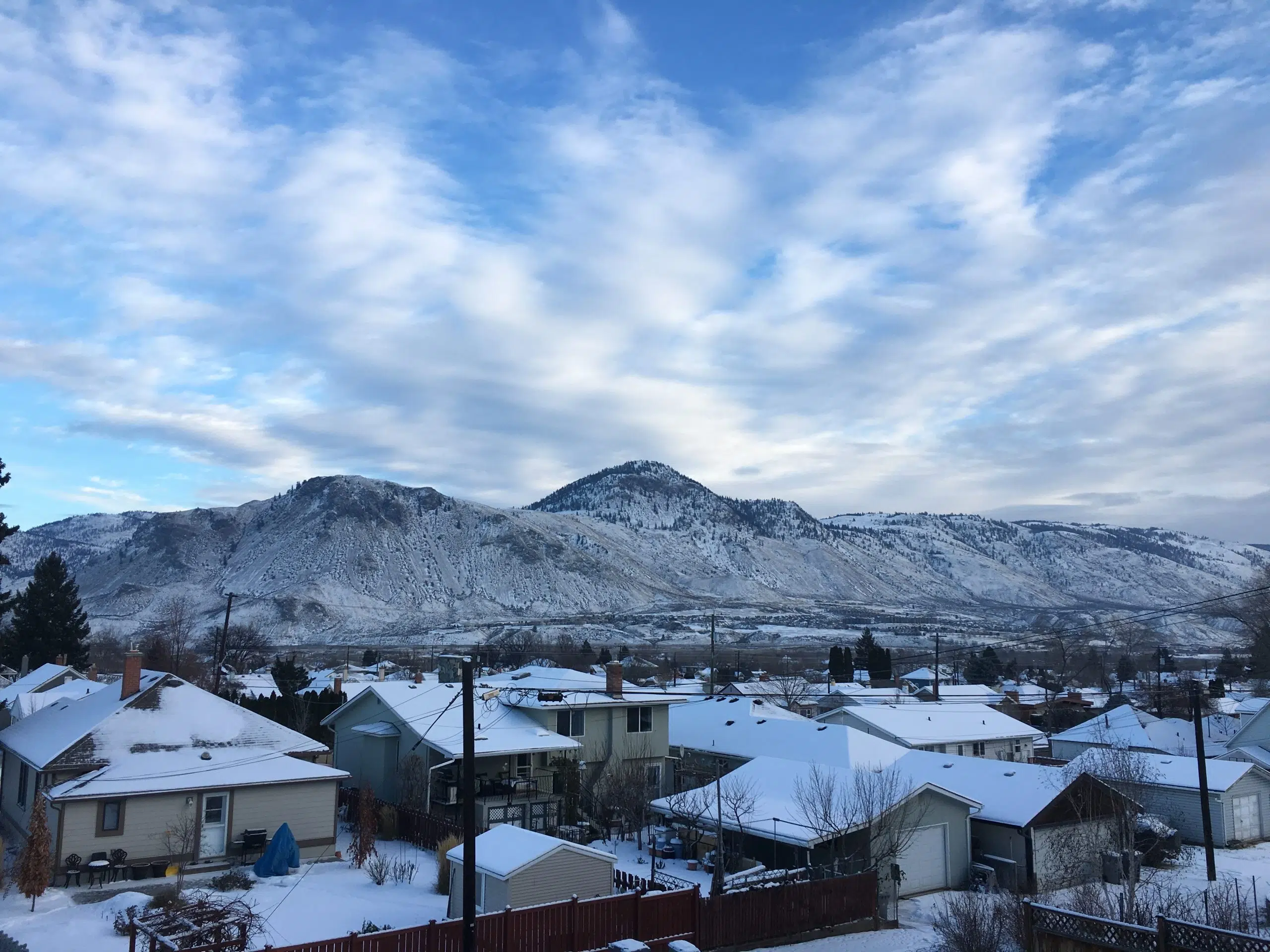 More snow for the Kamloops region