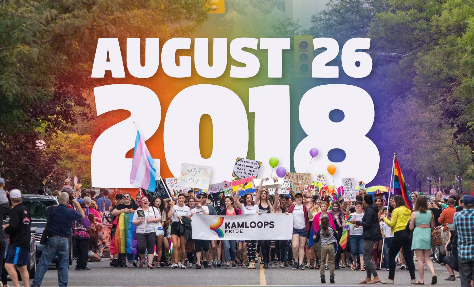 Kamloops Pride Parade date now set, with plans in the works for a bigger event than last year's 	