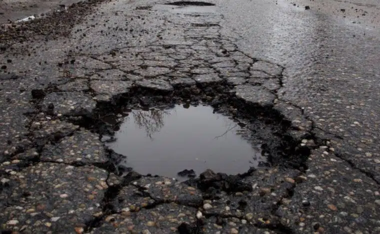 The City of Kamloops wants to know the location of problem potholes