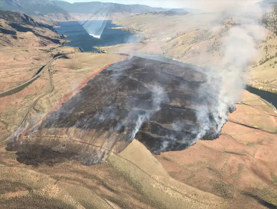 Another new wildfire has roared to life near Kamloops