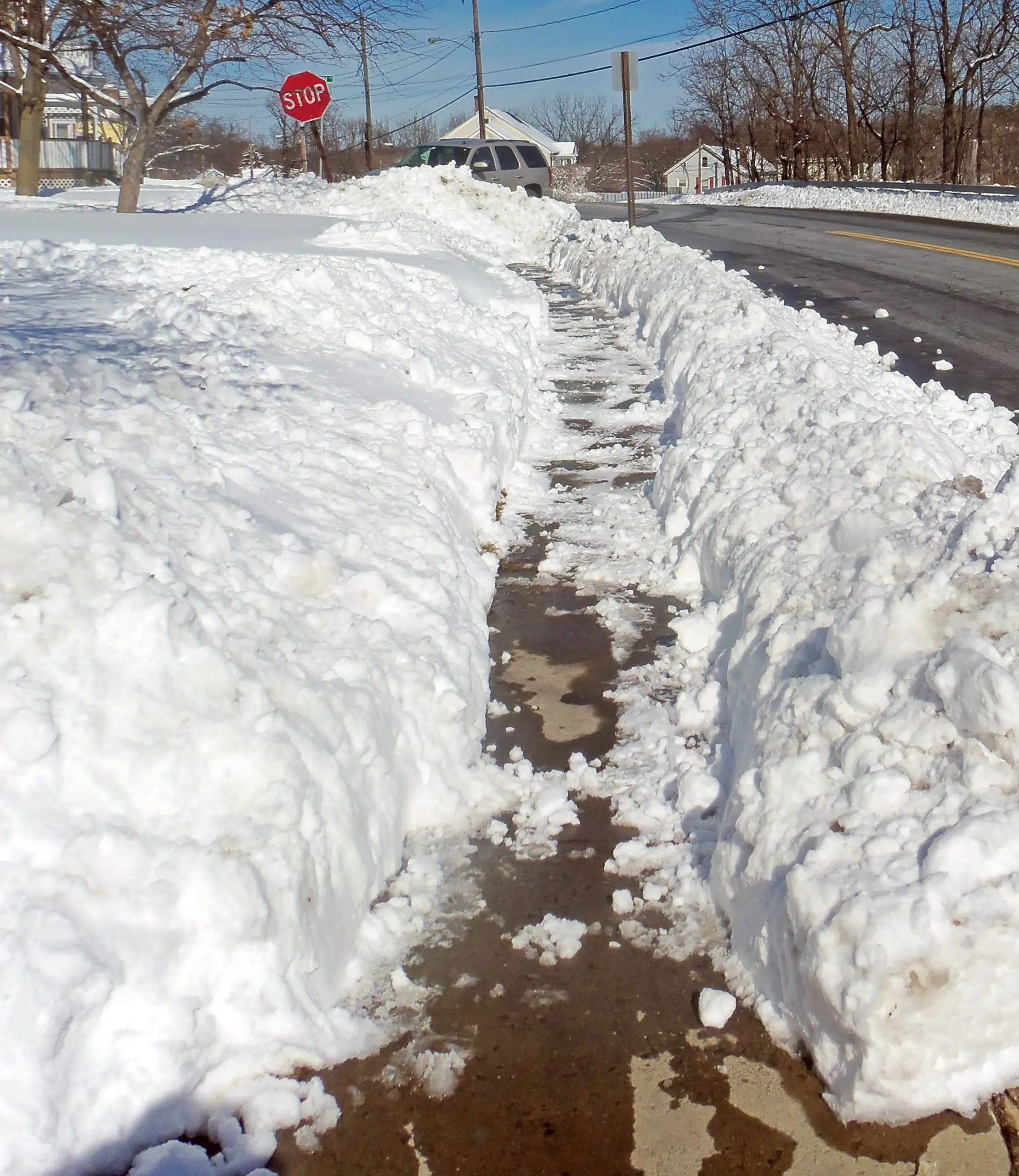 A Kamloops councillor wants to give a certain aspect of snow removal another look