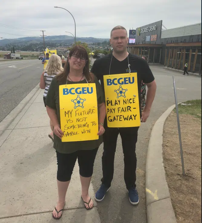 BCGEU President wants people to stop driving cars into striking casino workers 