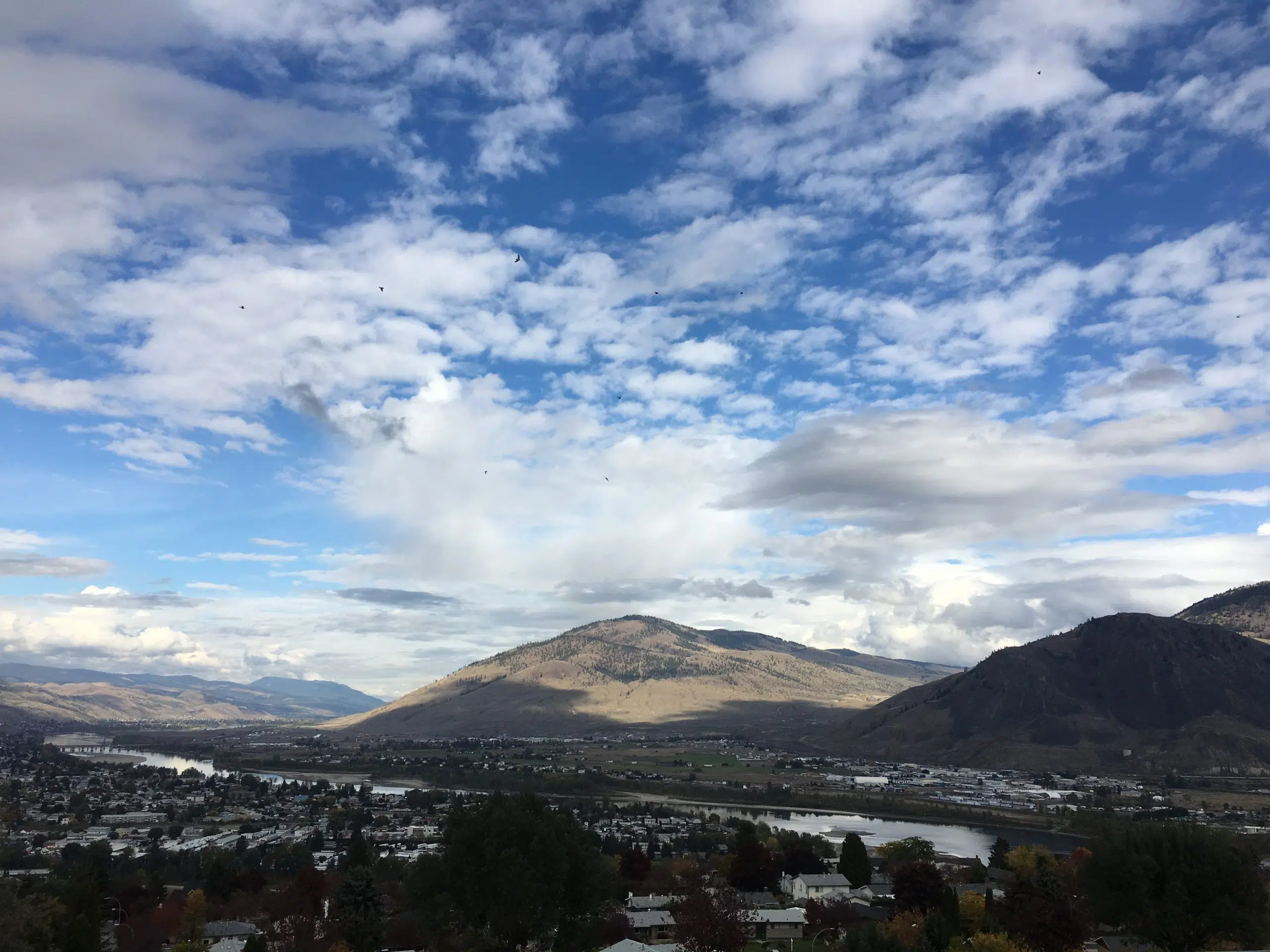 Cooler weather should keep some of the smoke in Kamloops at bay