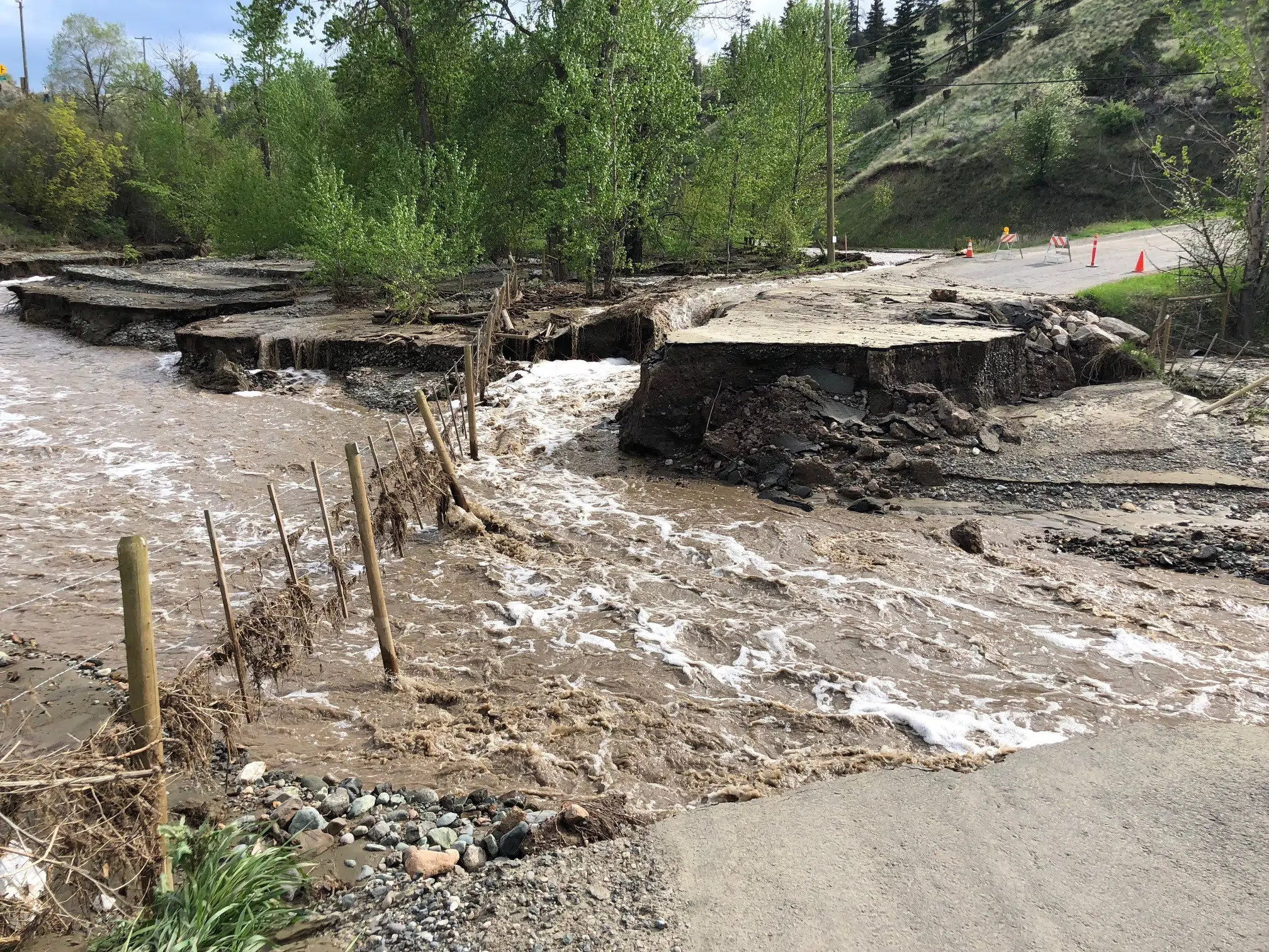 TNRD Director voicing concerns about future Cherry Creek flooding
