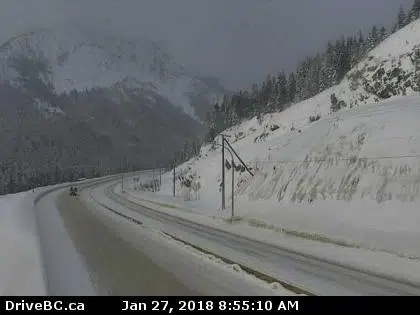 Winter comes early to the Coquihalla 