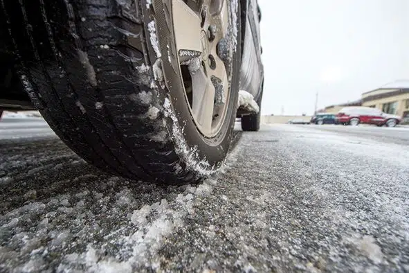 Winter tires mandatory on area highways starting today