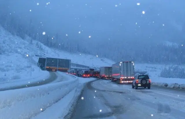 Commercial trucks banned from far lane on part of Coquihalla