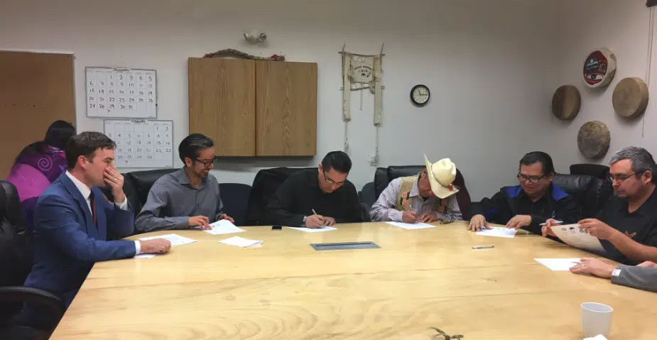Province and five Nicola Valley First Nations sign “historic” housing agreement