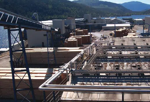 Interfor makes investment to expand Adams Lake sawmill near Chase