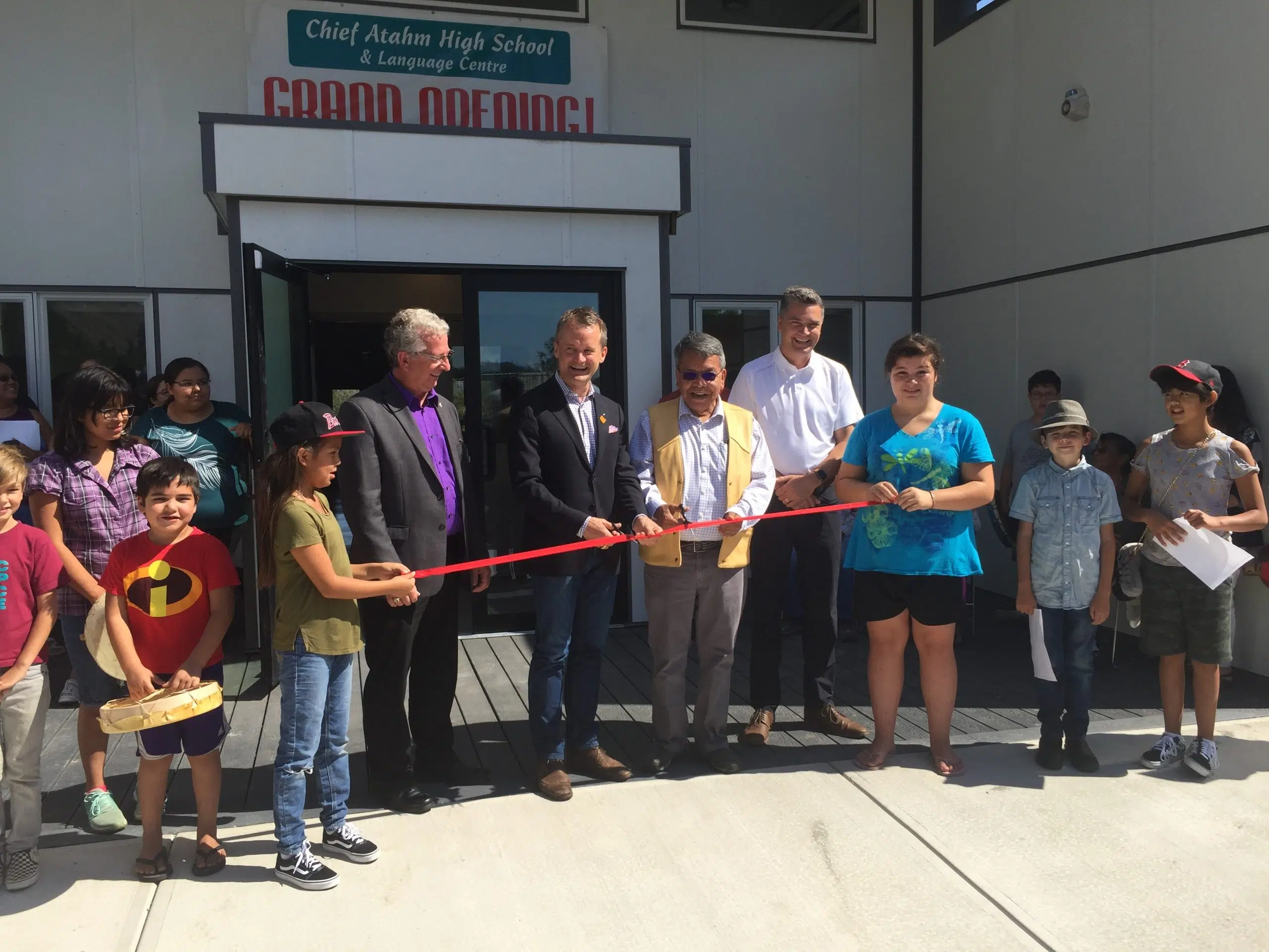New high school, language centre to open this fall on Adams Lake Indian Band
