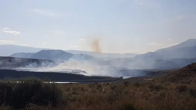 Updated - Fire near Cache Creek being held at 41 hectares; fire danger risk could grow in Kamloops area