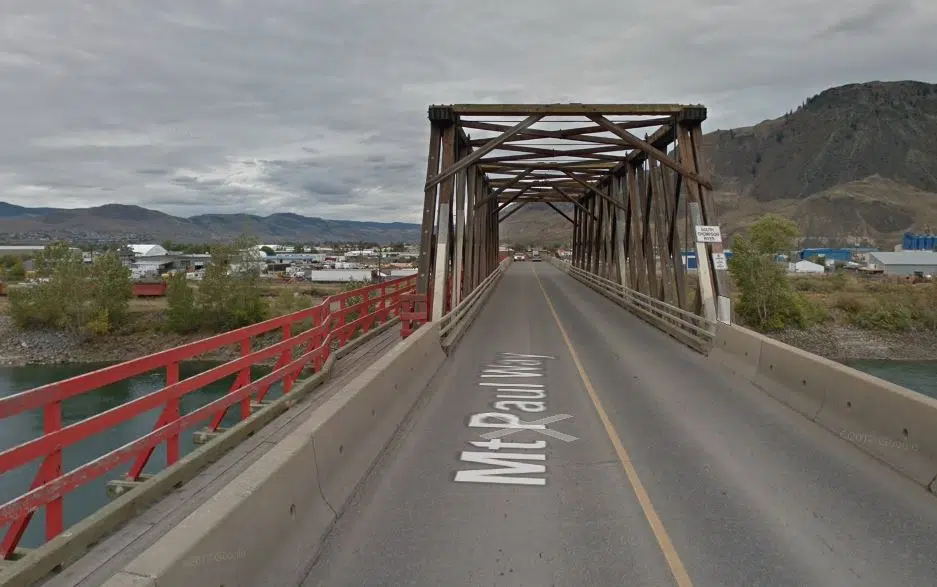 UPDATE - Red Bridge in Kamloops to remain closed to vehicles until further notice after early morning fire