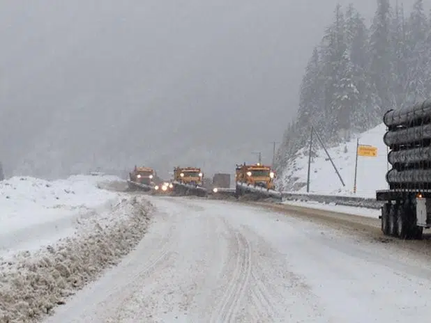 Up to 40 cm of snow possible by Sunday night on Coquihalla between Hope and Merritt