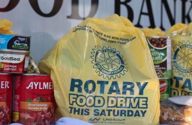 Rotary Spring Food Drive takes place Saturday in Kamloops