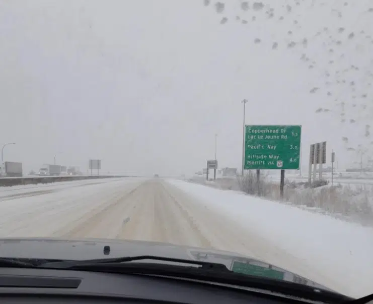 BCAA reminds drivers to plan ahead as Kamloops drivers face snowy, icy roads