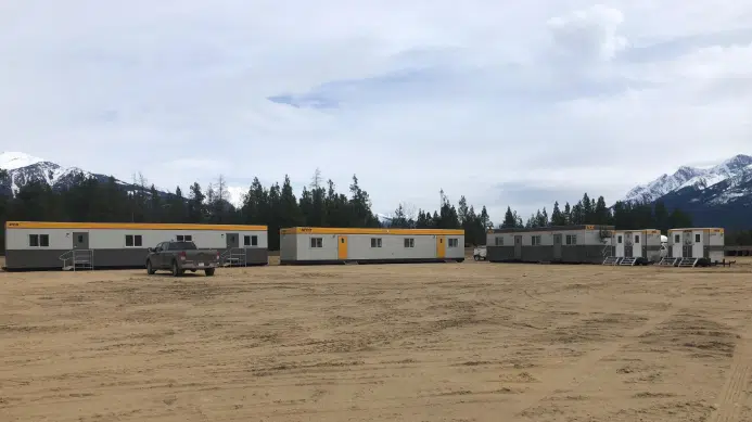 Trans Mountain has started building work camps north of Kamloops