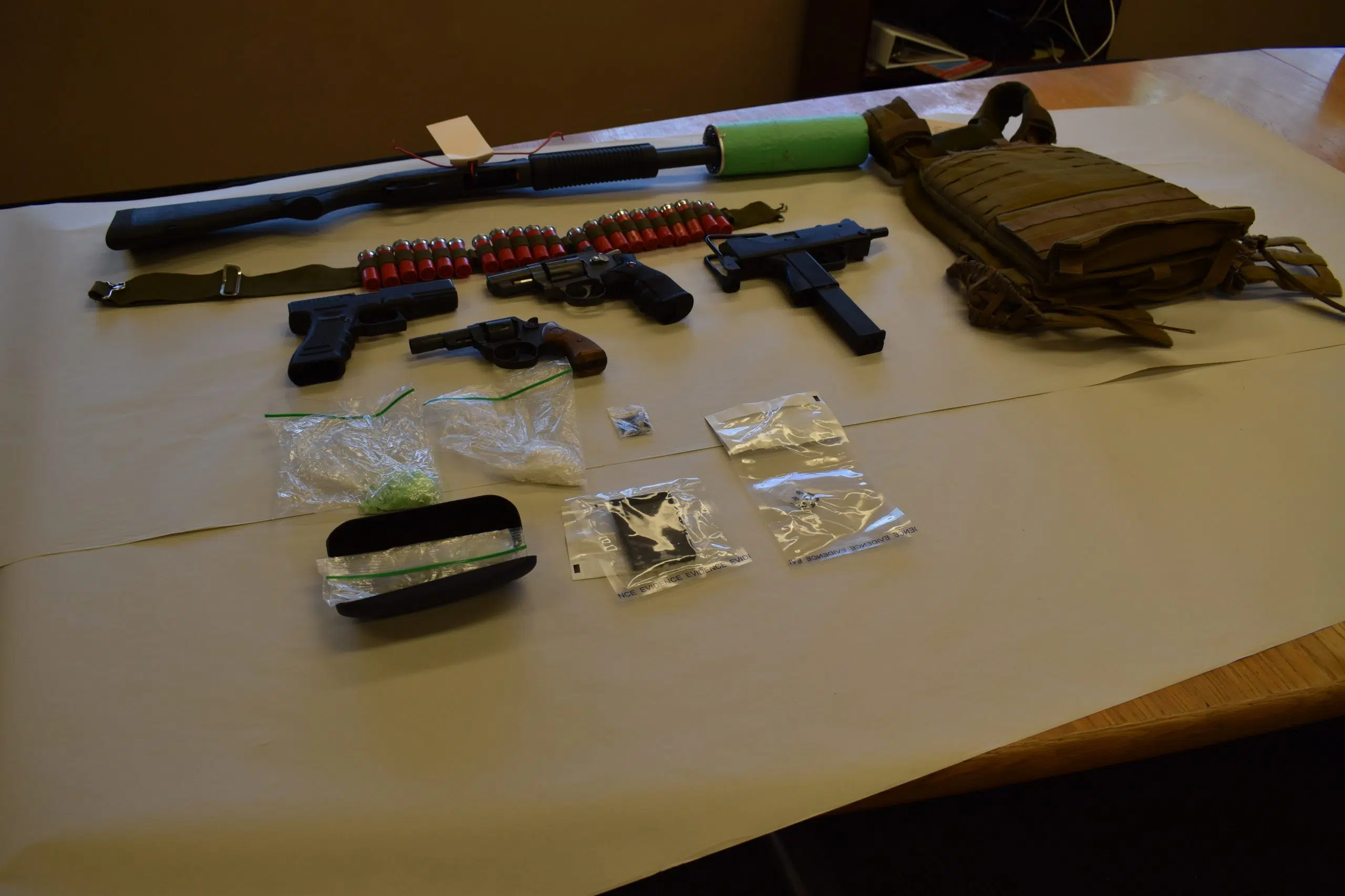 Charges laid after Merritt police incident leads to five arrests and seizure of weapons, drugs