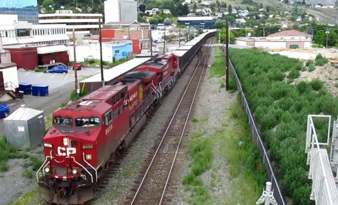 CP Rail trains have been allowed to sit longer at Kamloops crossings, to allow for pandemic cleaning