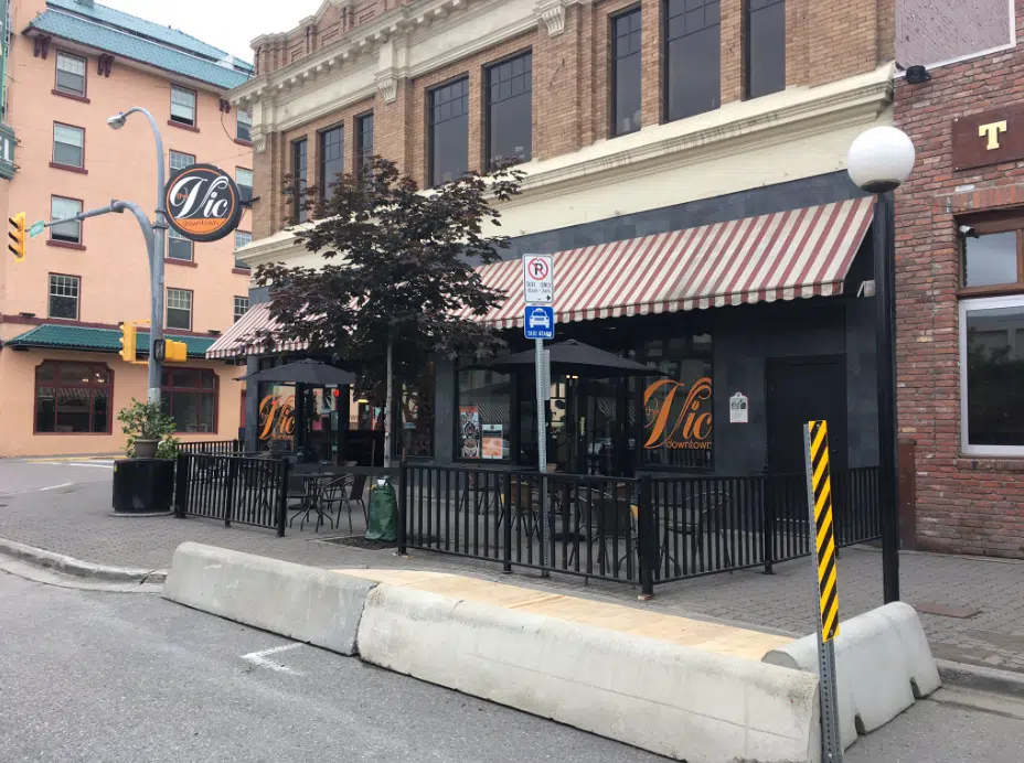 Downtown Kamloops coffee shop owner will be putting up extended patio next week